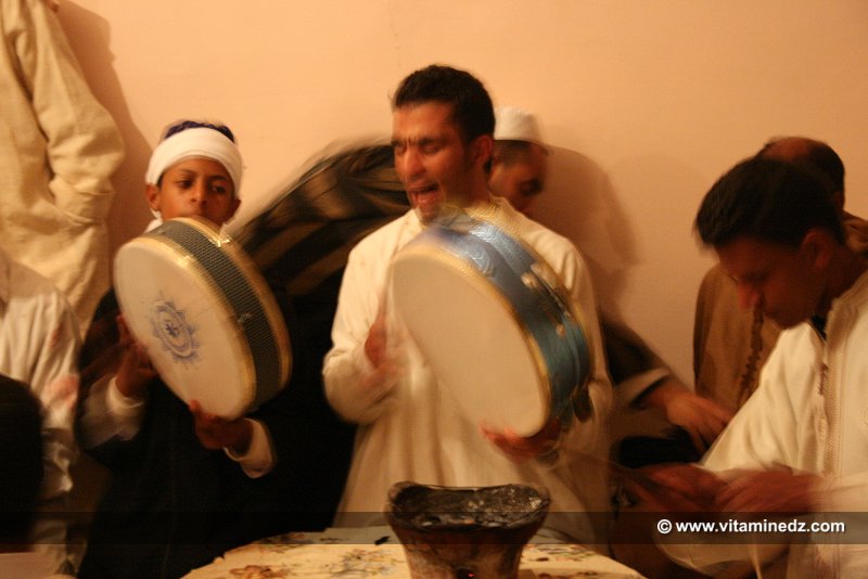 Tariqa Aissawa (Aissaouia) à Tlemcen, adeptes venus de Mostaganem