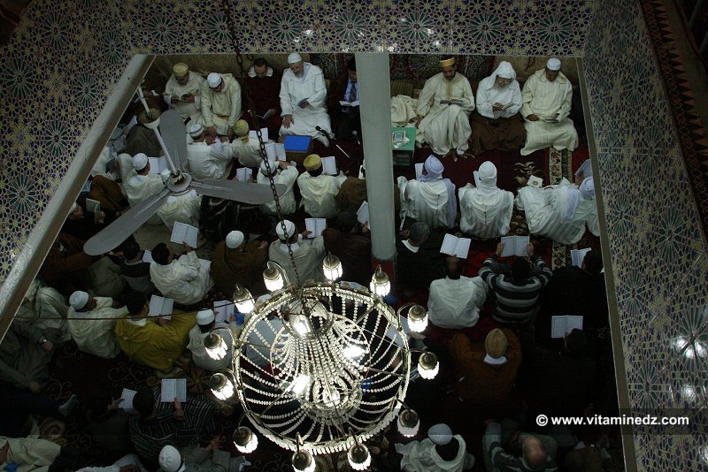 Zaouia Belkaydia Habria à Tlemcen , festivités maoulid nabawi