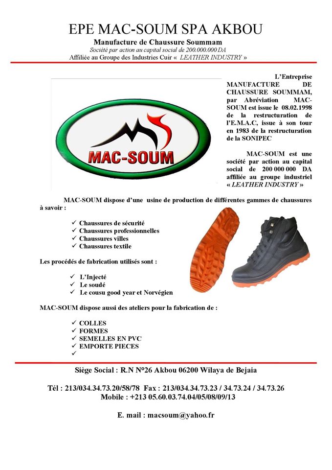 chaussure de sécurité