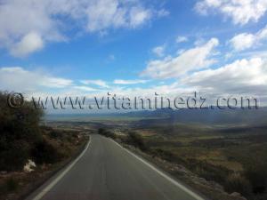 Plaine de Ouled El Mimoun, vue des montagnes des Beni Add