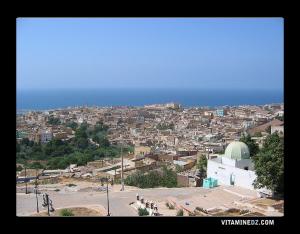 Vue de Mostaganem, Sidi Abdelkader Al Jillani