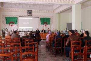 Tlemcen - Conférence  Le caftan à travers les générations animée par Me Sari Tahar et Sari Mahmoud au centre de l\'artisanat Imama