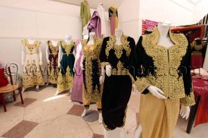 Fergani, Constantinoise (Ksantiniya), Karakous, Robes, caftans de Constantine, Foire nationale de la femme artisane à Tlemcen