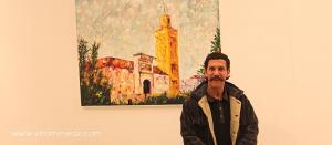 Tlemcen - Belahrazem Karim, Exposition d'Art Contemporain  Printemps A5