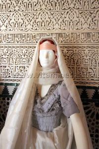 Ancienne tenue, hayek et Chedd de Tlemcen, Exposition consacrée au Hayek au Palais du Mechouar