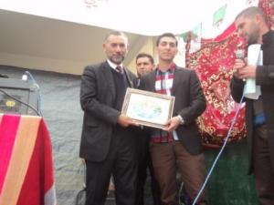 Remise de tableaux d'honneur