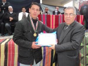 Remise de tableaux d'honneur