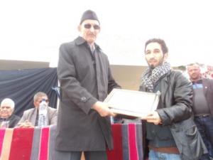 Remise de tableaux d'honneur