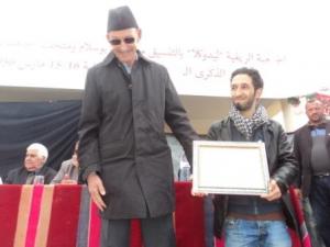 Remise de tableaux d'honneur