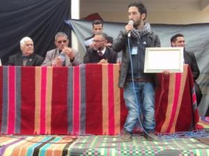 Remise de tableaux d'honneur