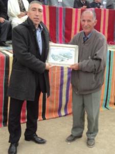 Remise de tableaux d'honneur