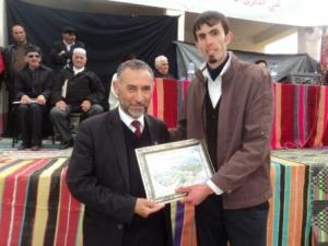 Remise de tableaux d'honneur