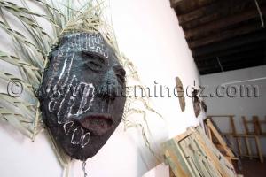 Masque, Ecole des Beaux Arts à Tlemcen