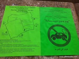 Tlemcen , le 11 Avril 2015 journée sans voiture.