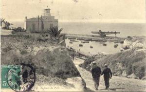 Mostaganem, route du port et Vieux Phare