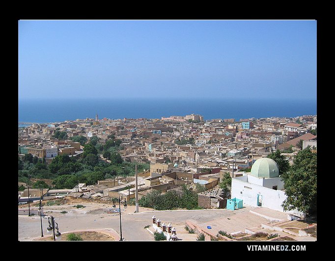 Vue de Mostaganem, Sidi Abdelkader Al Jillani