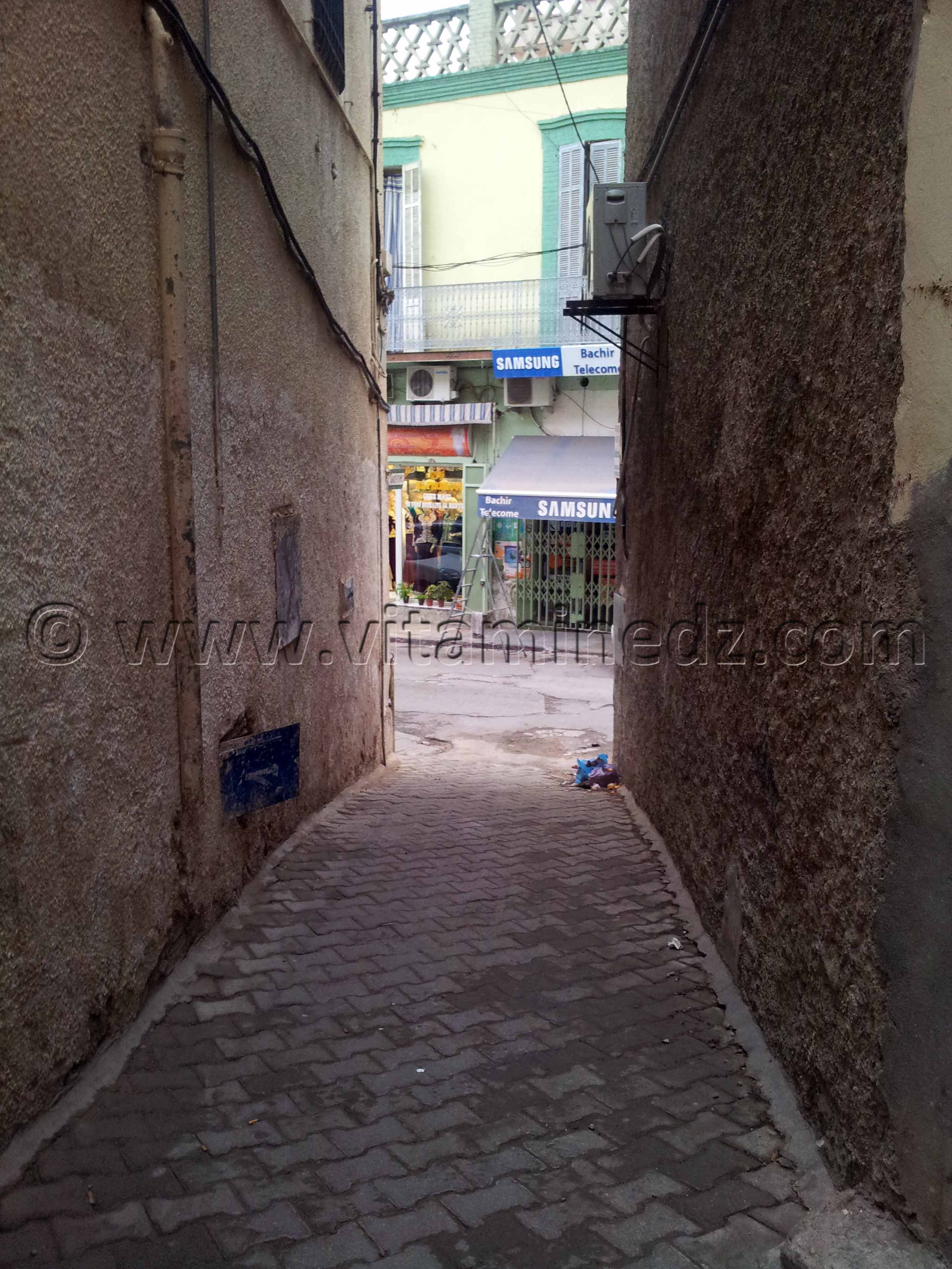 Entrée Derb El Hajamine, à partir de la Rue du Commandant Djaber