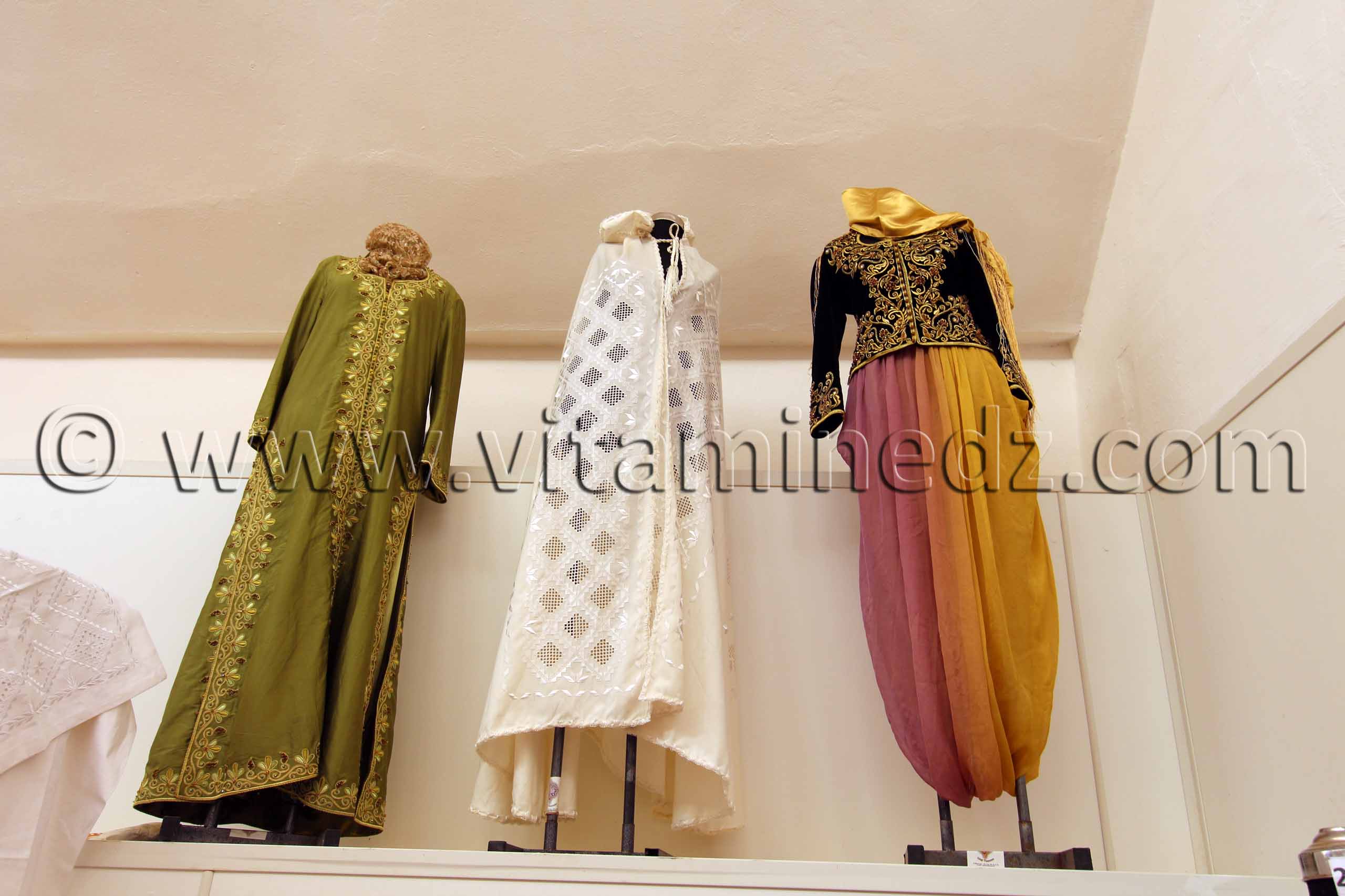 Karakous, Robes, Kaftans de Annaba, Foire nationale de la femme artisane à Tlemcen