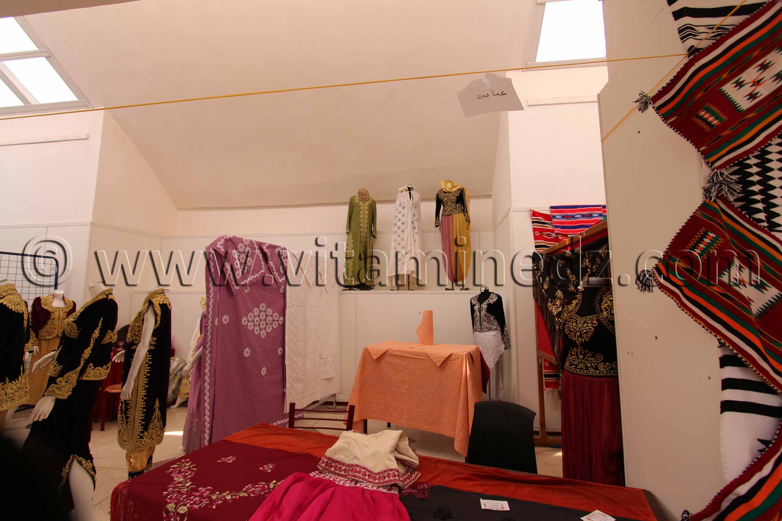 Karakous, Robes, Kaftans de Annaba, Foire nationale de la femme artisane à Tlemcen