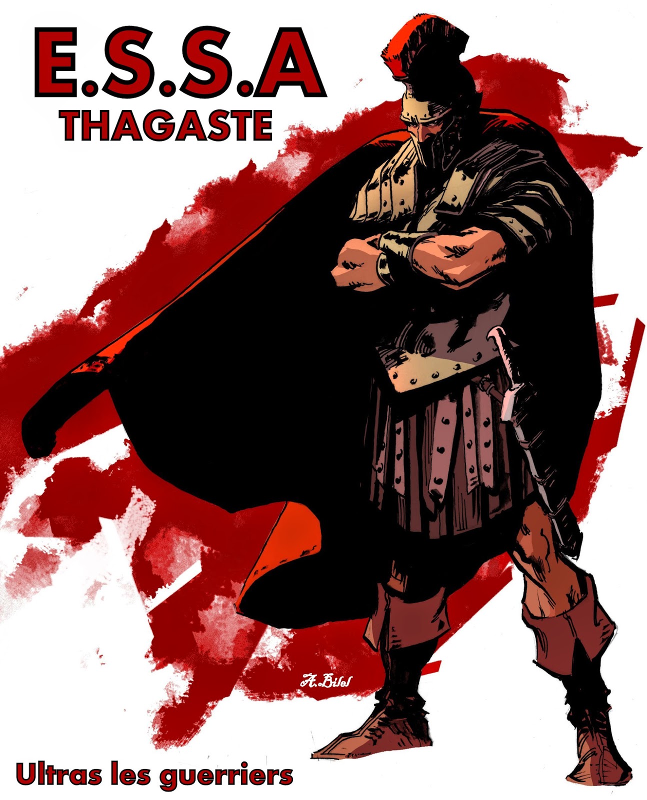 Logo de Ultras les guerriers E.S.Souk-Ahras