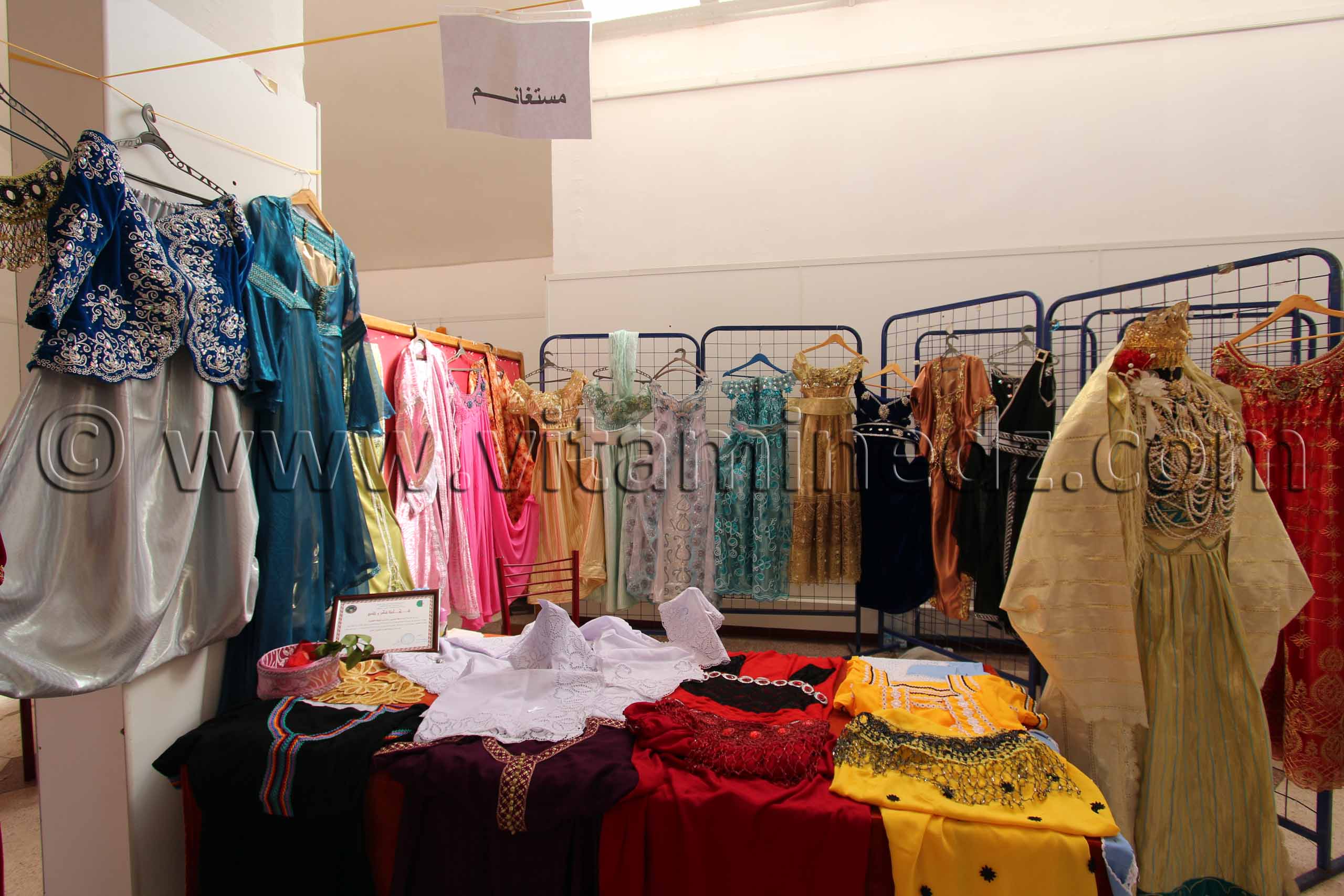Karakous, Robes, Caftans de Mostaganem, Foire nationale de la femme artisane à Tlemcen