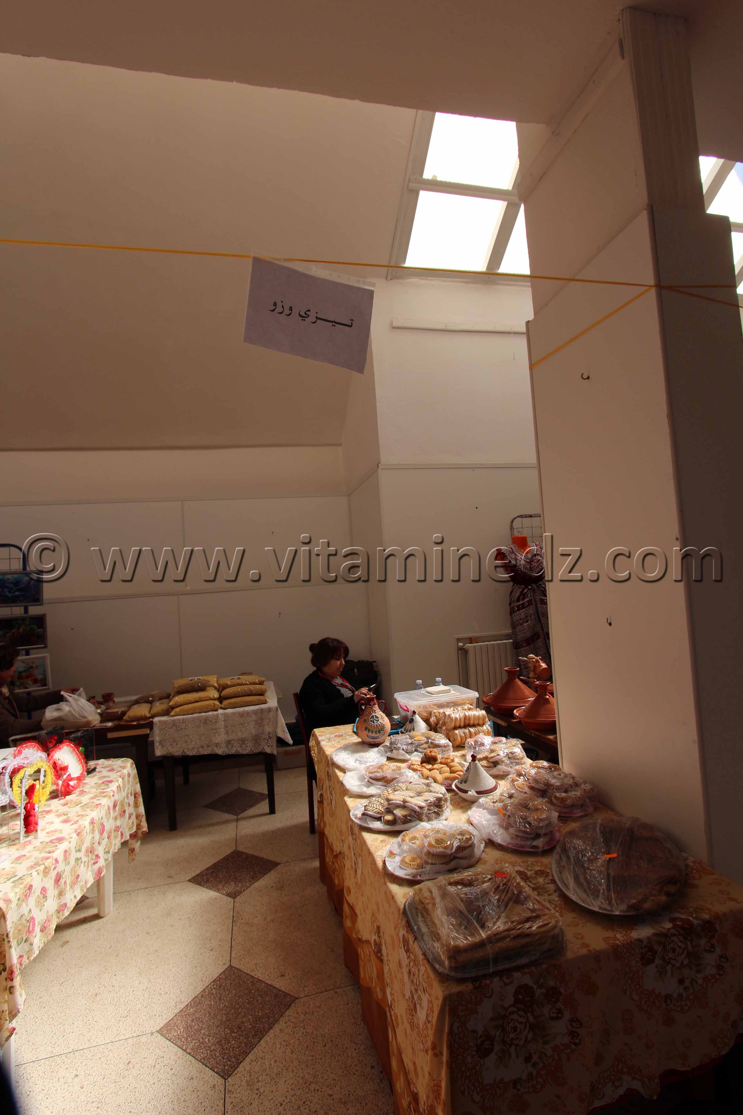 Gateau traditionnels et modernes de Tizi Ouzou, Foire nationale de la femme artisane à Tlemcen