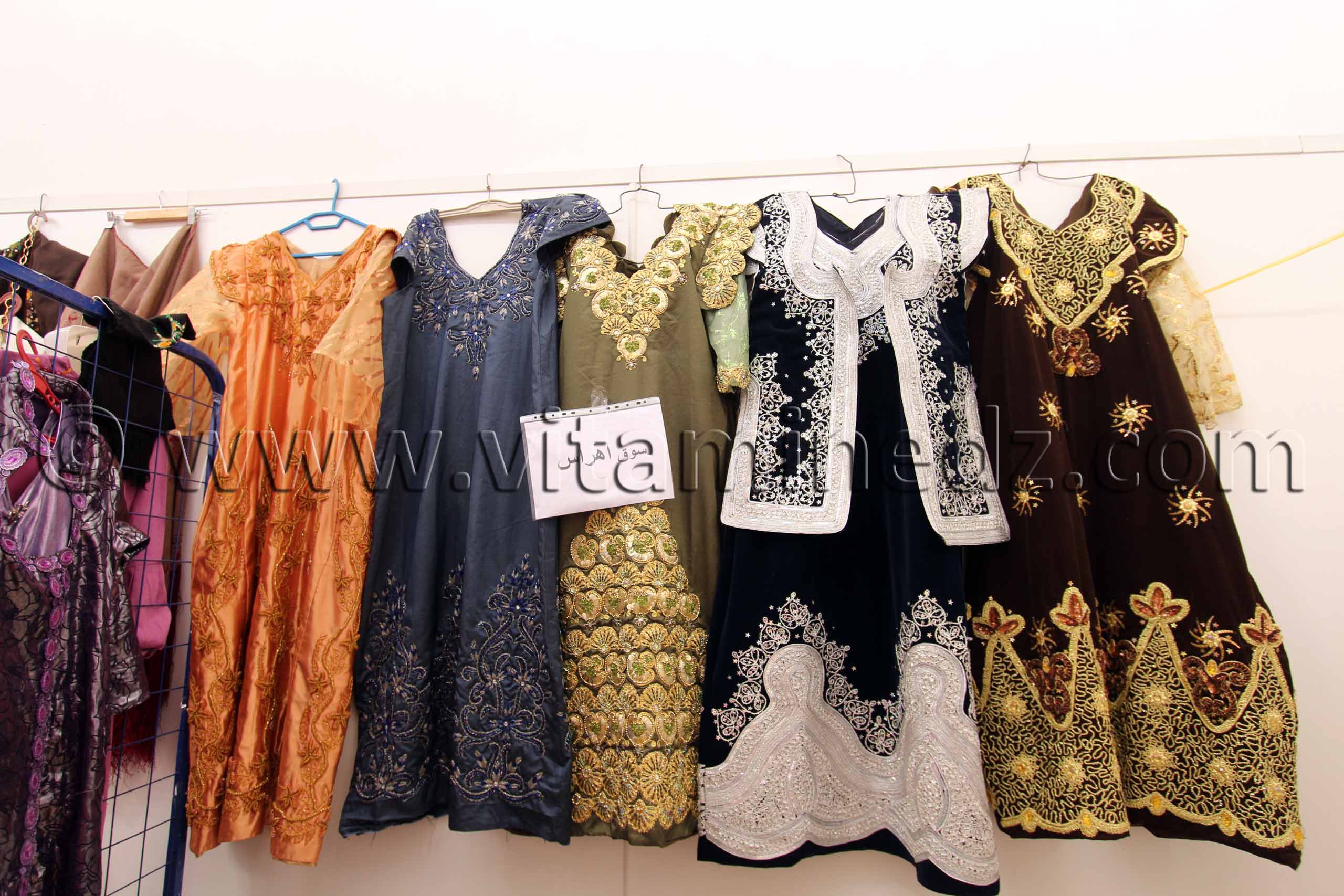 Karakous, Robes, Kaftans de Souk Ahras, Foire nationale de la femme artisane à Tlemcen