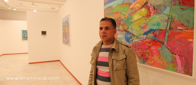 Tlemcen - Benazzouz Noureddine, Exposition d'Art Contemporain  Printemps A5