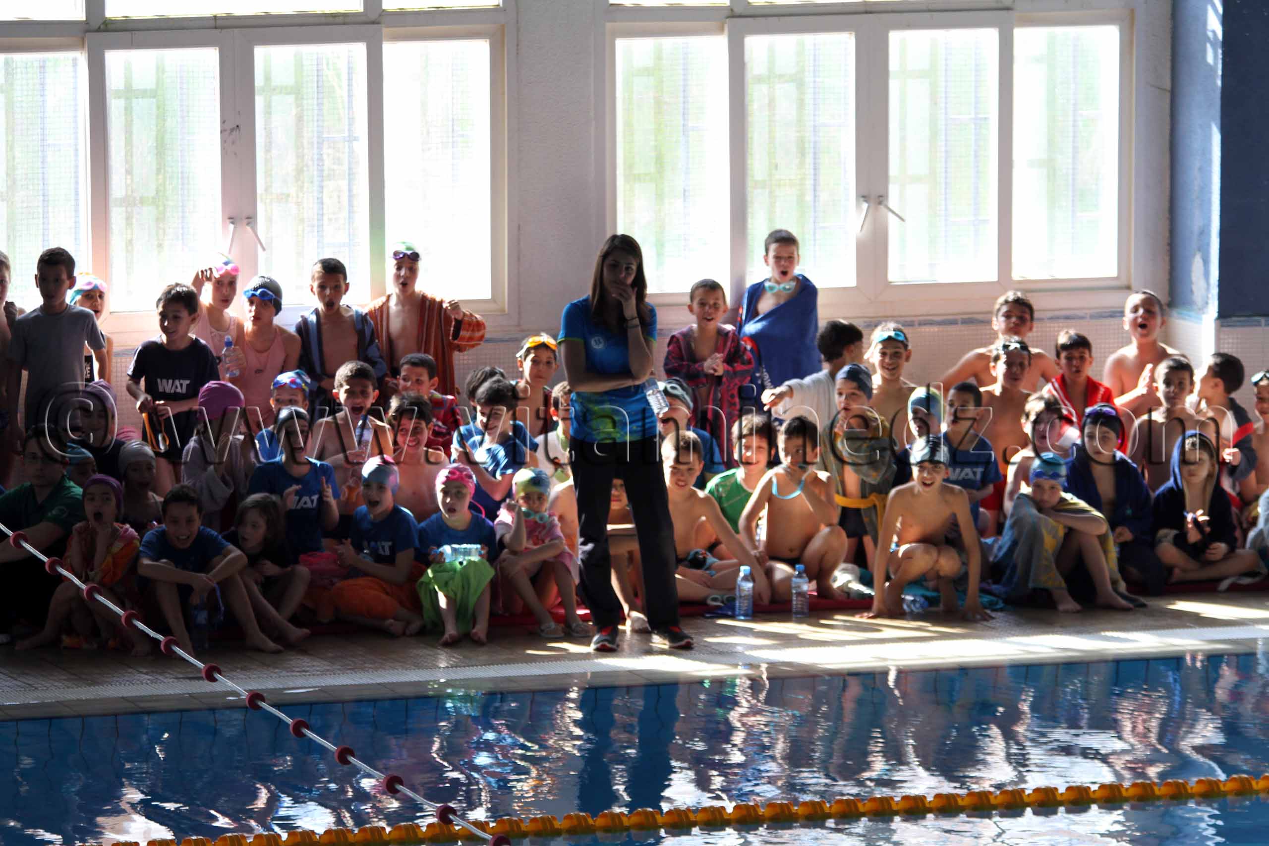 Piscine de Tlemcen - Natation exhibition régionale (Enfants de Tlemcen, Sebdou, Remchi)