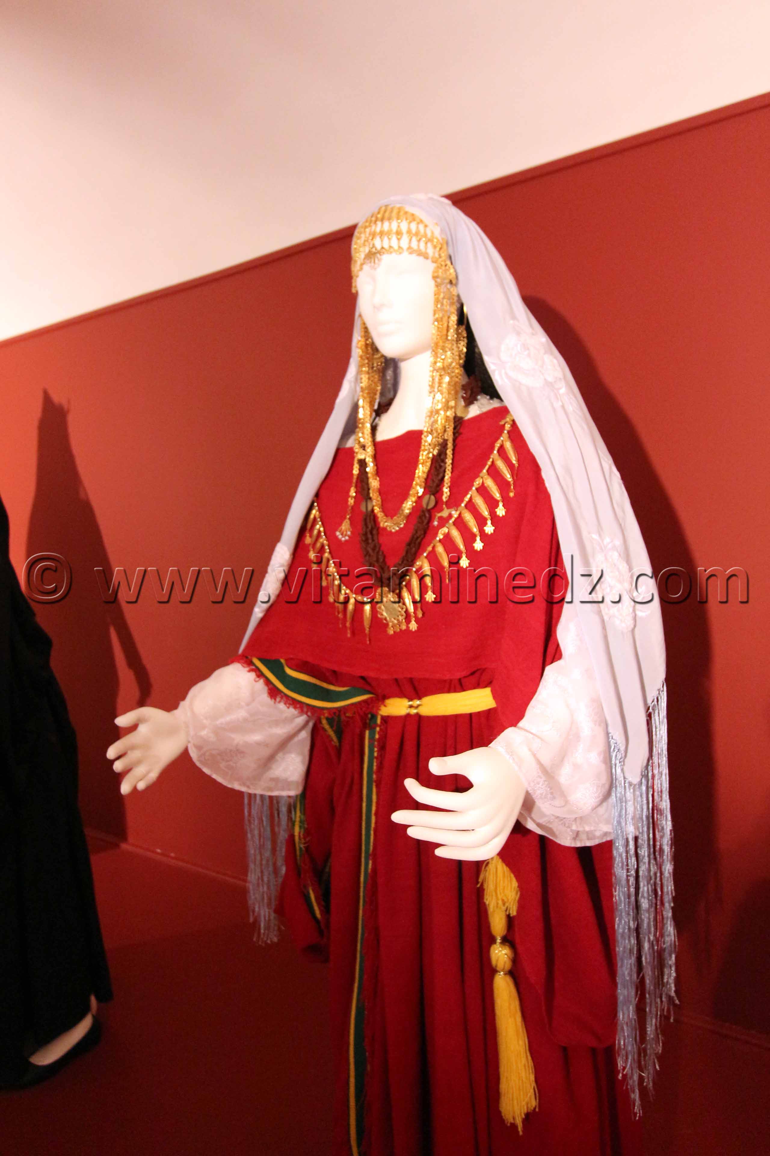 Costume d'une Chaouia Tlemcen, Centre d'interprétation du costume traditionnel au Mechouar