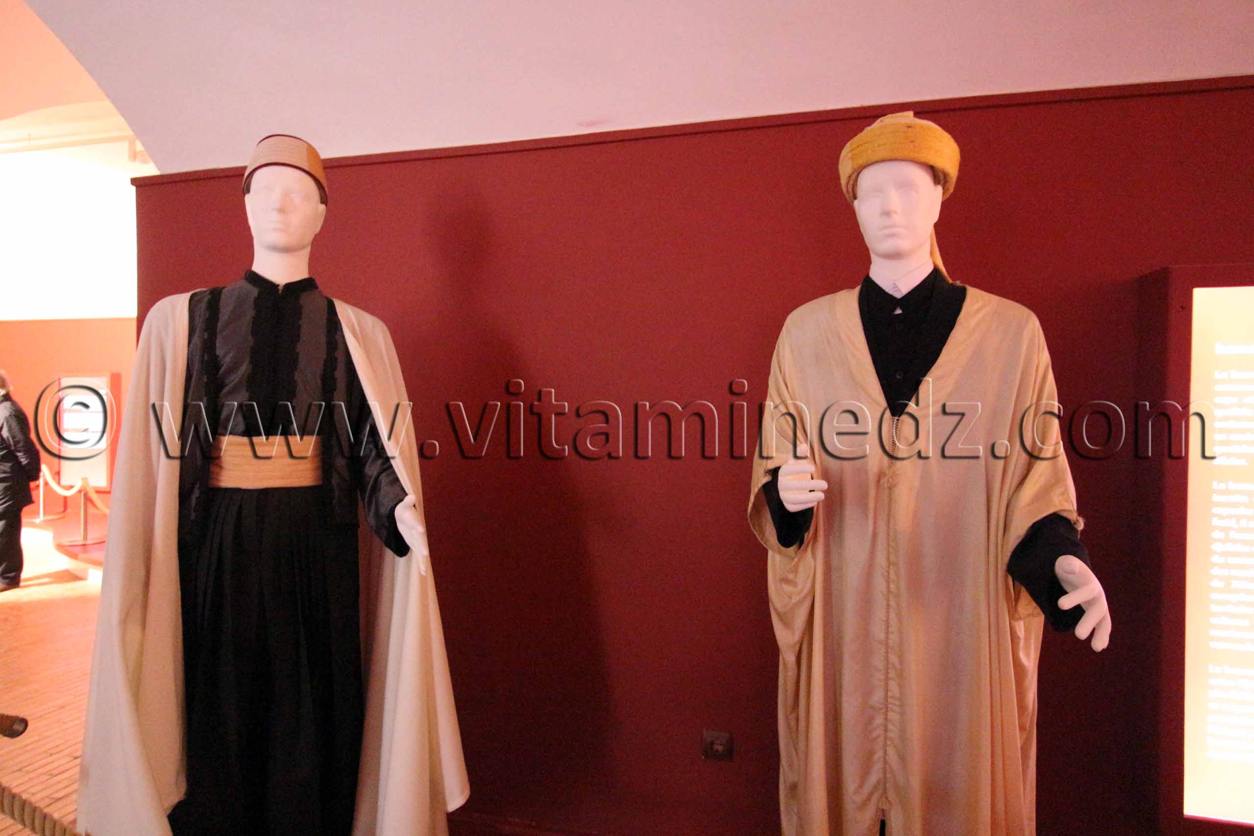 Habits Homme à Tlemcen, Centre d'interprétation du costume traditionnel au Mechouar