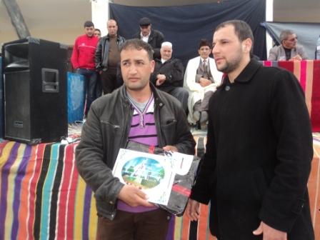 Remise de tableaux d'honneur