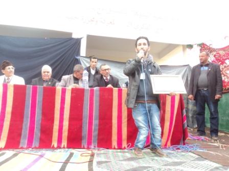 Remise de tableaux d'honneur