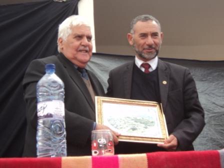 Remise de tableaux d'honneur