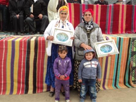 Remise de tableaux d'honneur