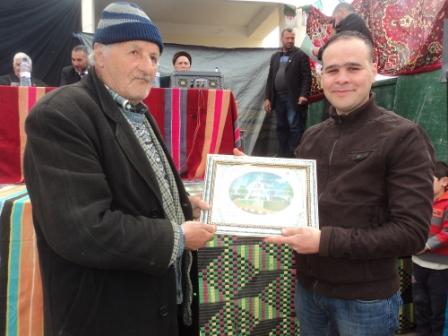 Remise de tableaux d'honneur