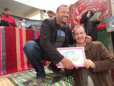 Remise de tableaux d'honneur