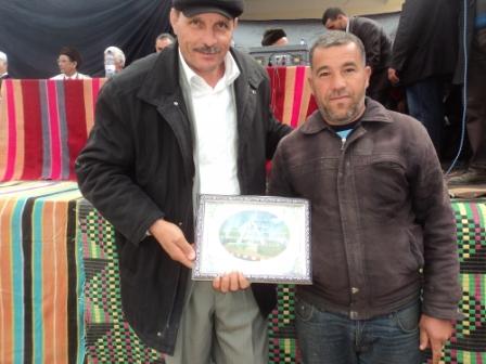 Remise de tableaux d'honneur