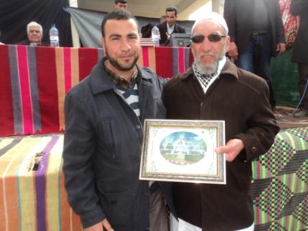 Remise de tableaux d'honneur