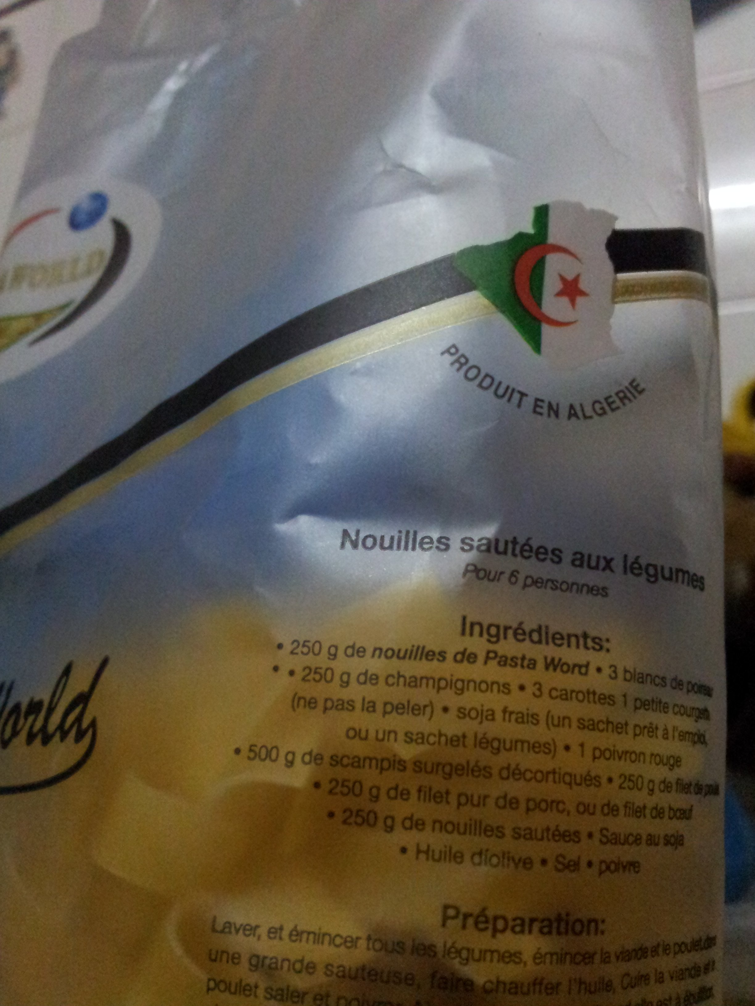 Des pates algeriennes proposent des recettes au porc