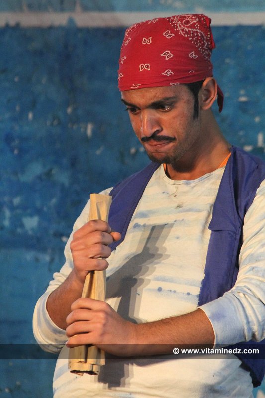 Animations pour enfants au Festival Lire en Fête à Tlemcen, Palais des expositions, El Koudia