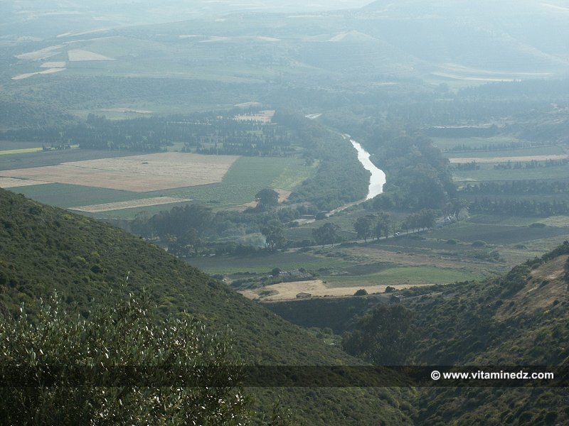 La Tafna vue du Mausolée royal  de Syphax roi de Siga (Wilaya Aïn Témouchent)