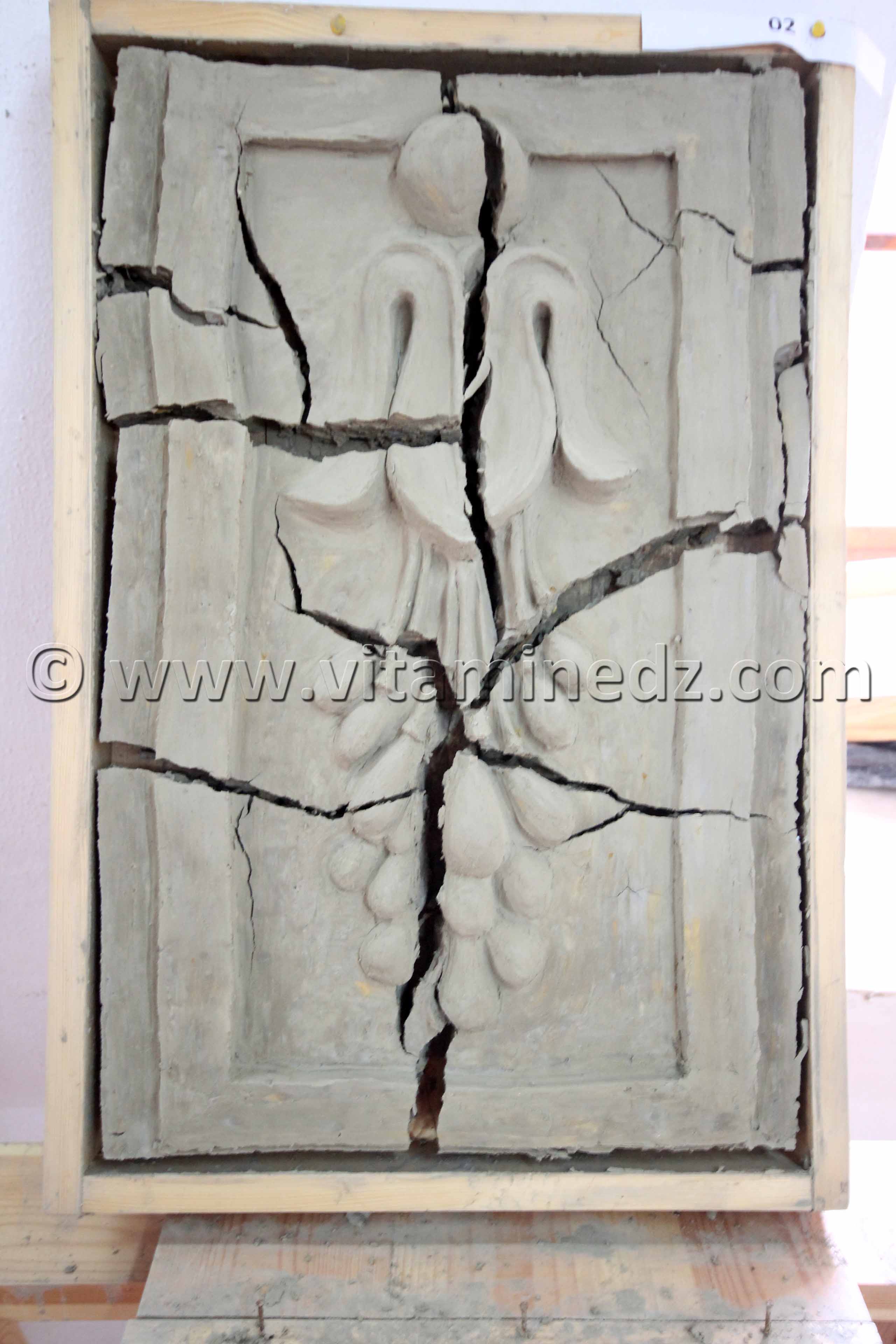 Ecole des Beaux Arts à Tlemcen, sculpture sur argile