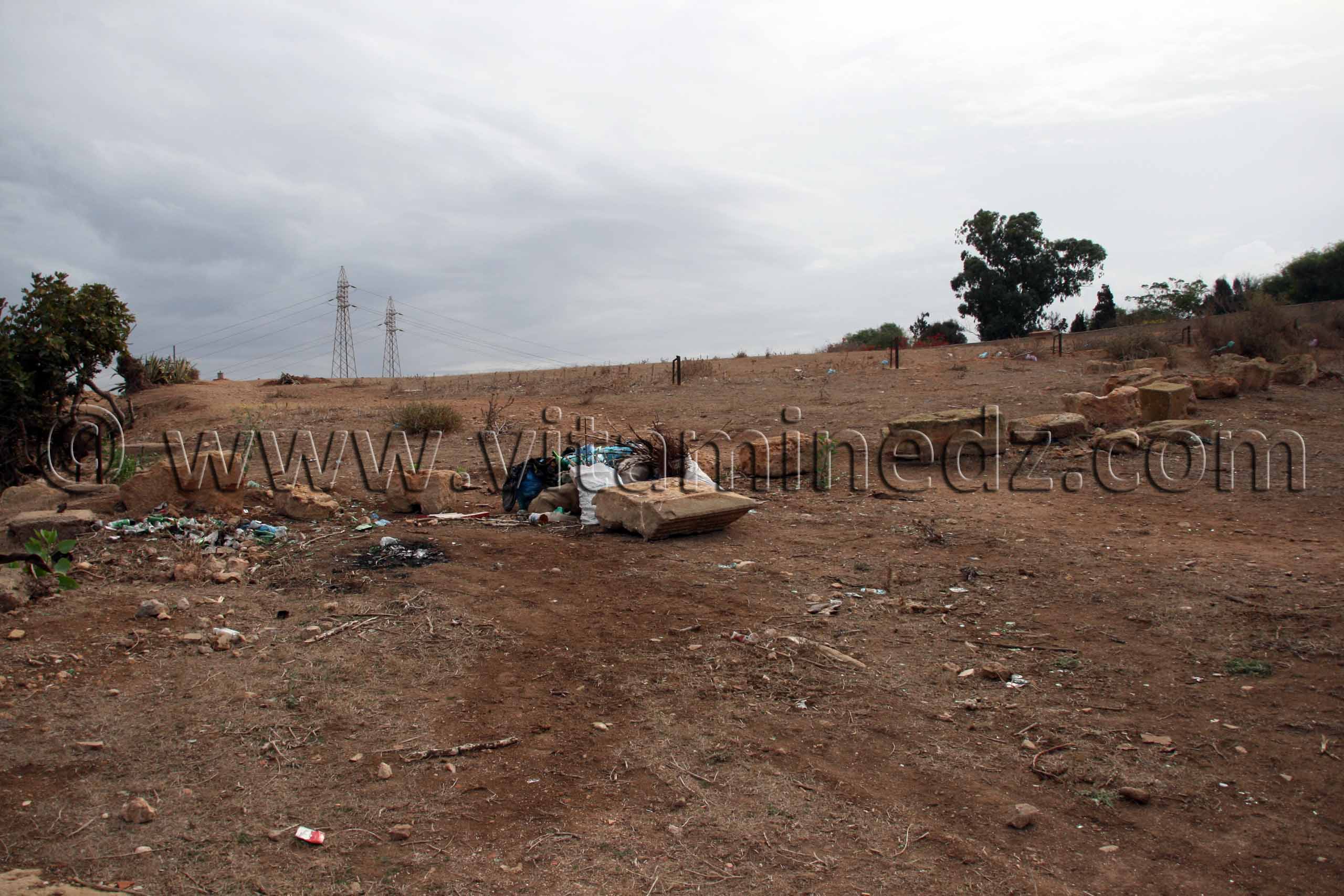 Portus Magnus (Bethioua, St Leu) ou ce qu'il en reste ... un dépotoire