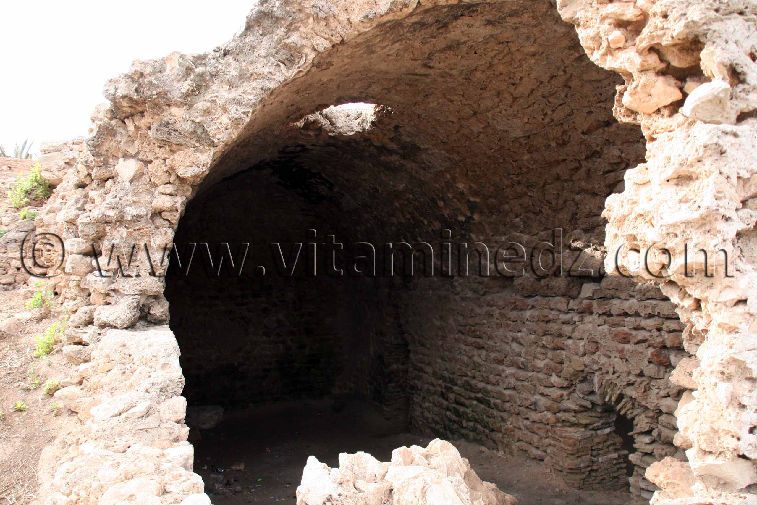 Voute de Bains à Portus Magnus (Bethioua, St Leu) ou ce qu'il en reste ... (Wilaya d'Oran)