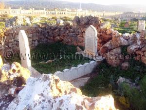 Hawita au cimetière de Lalla Setti