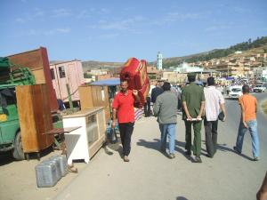 Commune Abou Al Hassan (W. Chlef)  Le souk hebdomadaire chaque dimanche