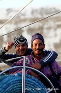 Pêcheurs Port de pêche à Tenes (W. Chlef)