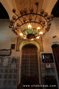 Vieux Tenes Mihrab et Lustre Mosquée Sidi Maïza