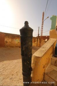 Canon turque a l\'entre mosquee sidi Maiza, Tenes Lahdar, (Vieux Tenes) Medina ou Casbah c\'est le quartier arabo-andaloux